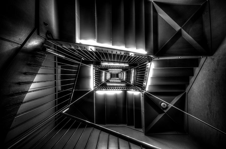 X-spiral Photograph by Tomoshi Hara