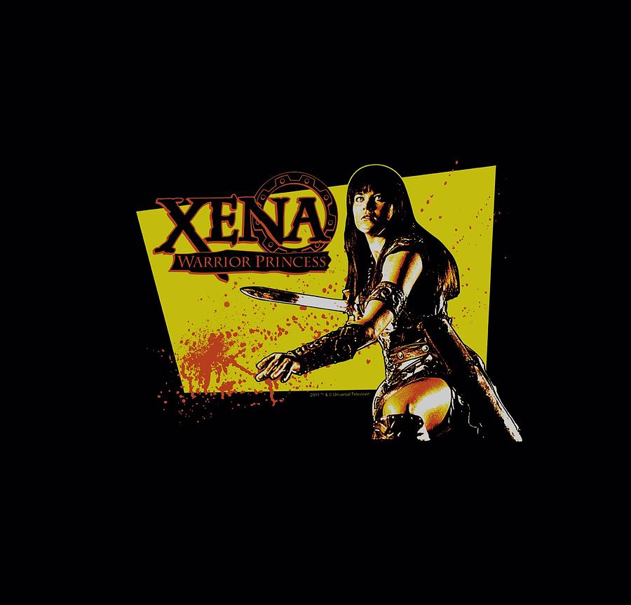 Xena Digital Art - Xena - Cut Up by Brand A
