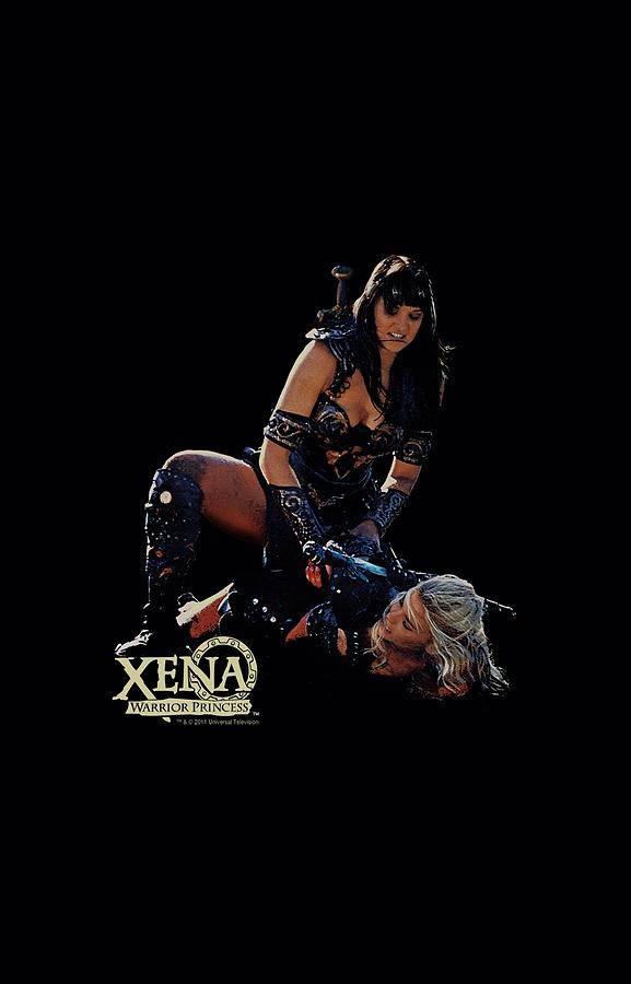 Xena Digital Art - Xena - In Control by Brand A