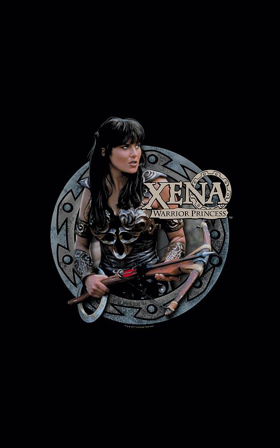 Xena Digital Art - Xena - The Warrior by Brand A