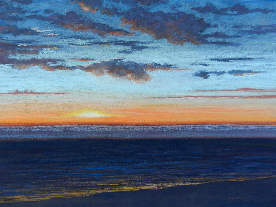 Xena's Sunset Painting by Cheri Halsema - Fine Art America