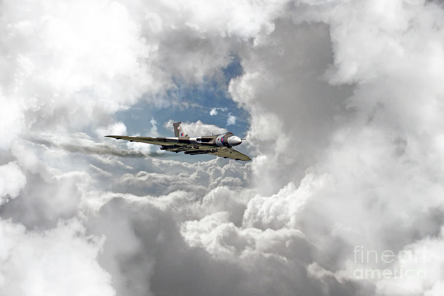 XH558 at Altitude Digital Art by Airpower Art