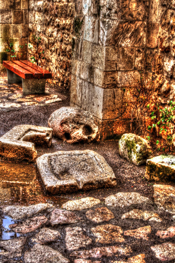 Stones That Dont Lie - Israel Photograph by Doc Braham
