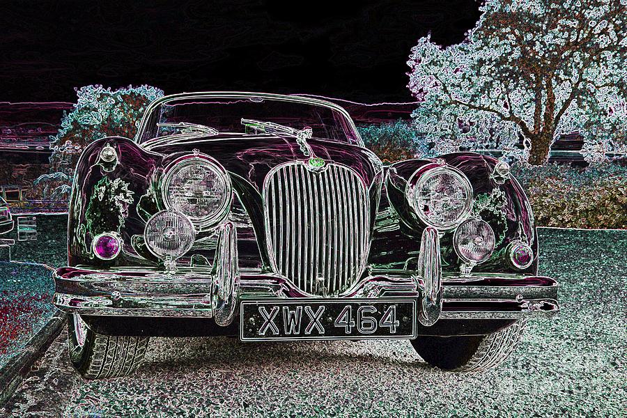 Car Photograph - XK Dream Car by Rosemary Calvert