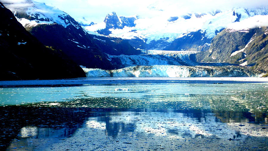 XL Glacier Bay Alaska Photograph by Katy Hawk