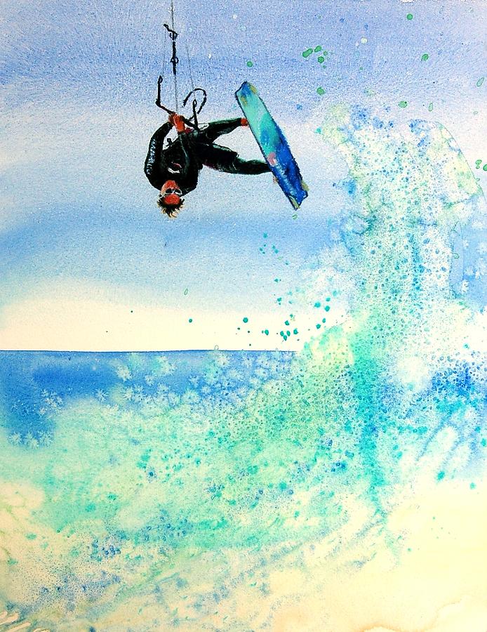 Xtreme Big Air Painting by Lynee Sapere