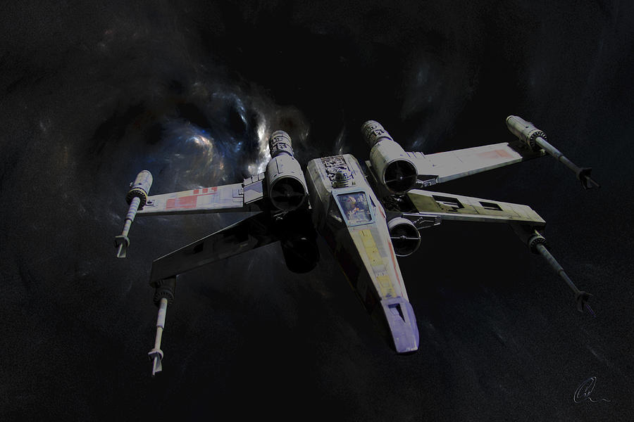 Xwing reworked Photograph by Chris Thomas