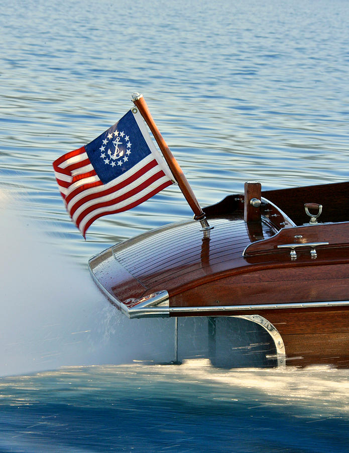 Yacht Ensign Photograph by Steven Lapkin - Fine Art America