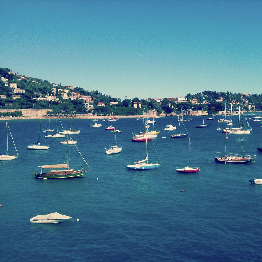 Yachts In Southern France Photograph by Lasse Kristensen Yachts In Southern France Photograph by Lasse Kristensen