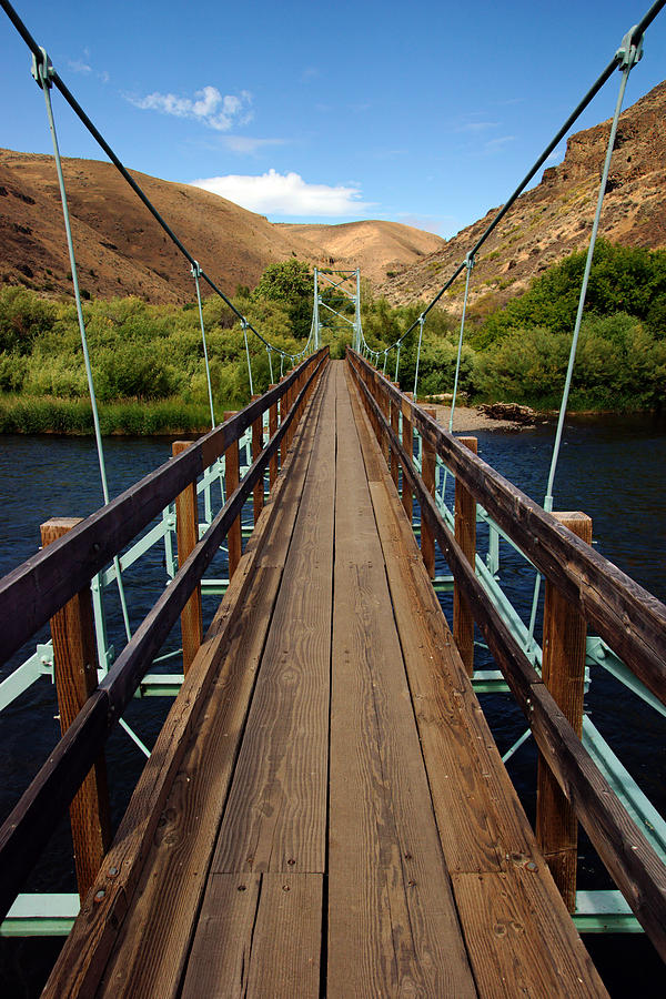 Yakima River Bridge at Umtanum Creek Photograph by Daniel Woodrum