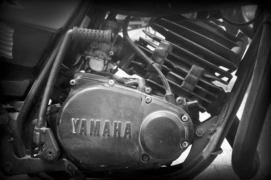 Motorcycle Photograph - Yamaha by Kelly Hazel