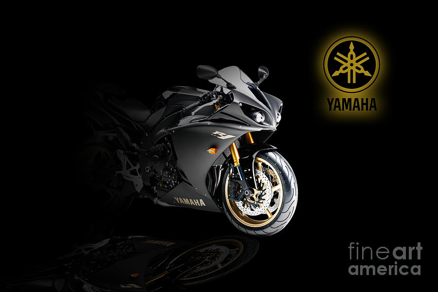 Yamaha R1 Digital Art by Airpower Art