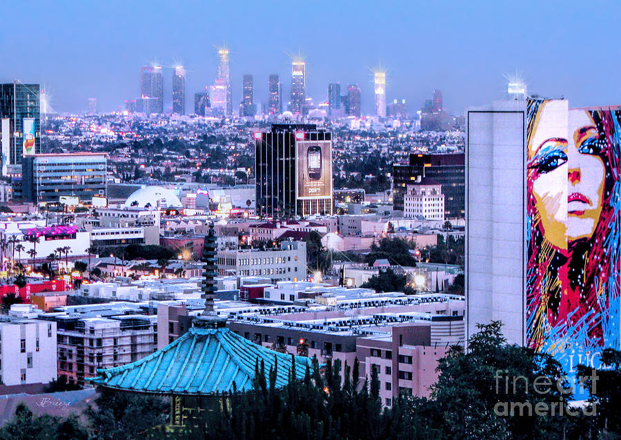 Yamashiro View of LA Photograph by Jennie Breeze