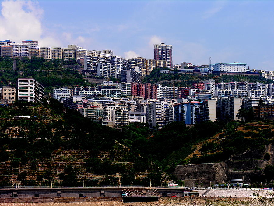 Yangtze River - New Town project Photograph by Jacqueline M Lewis