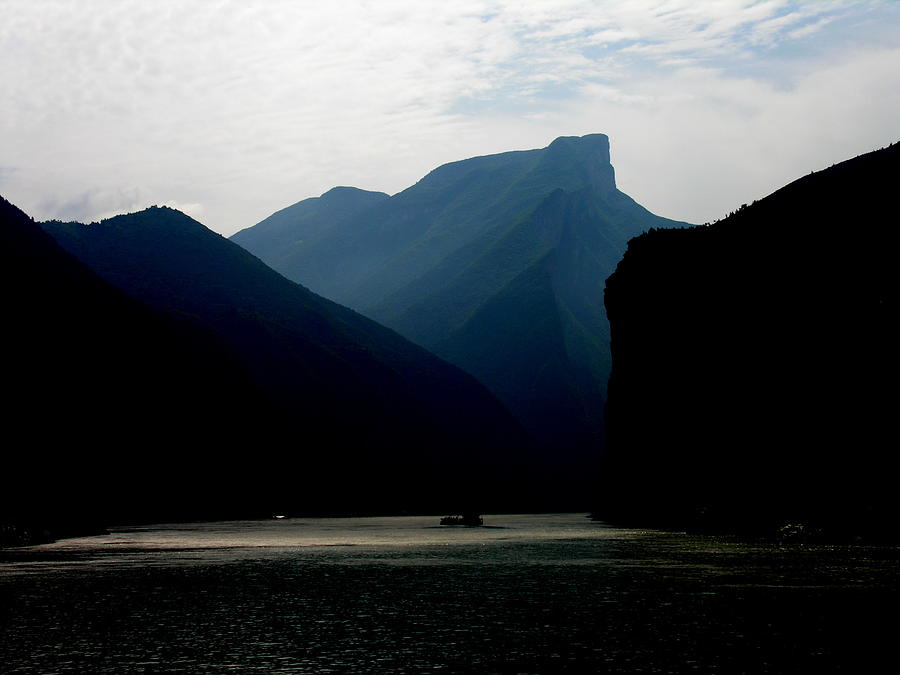Yangtze River - Qutang Gorge - Three Gorges Photograph by Jacqueline M Lewis