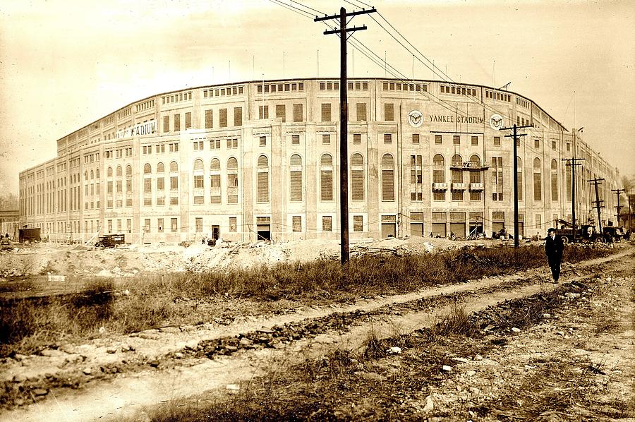 Yankee Stadium 1923 Photograph