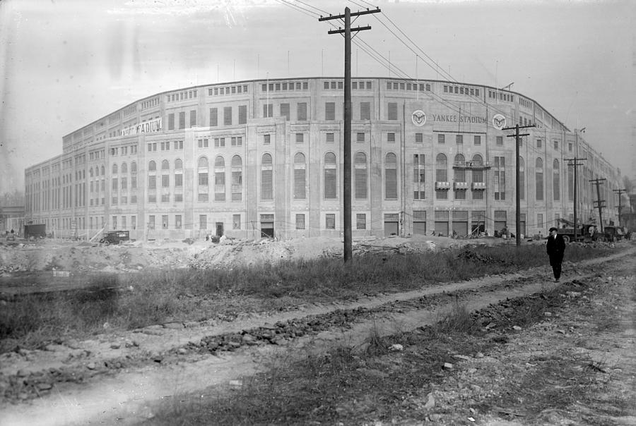 Yankee Stadium, 1923 Photograph by Granger