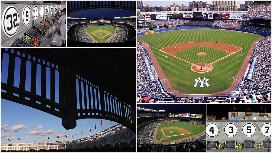 Yankee Stadium Collage 3 Photograph by Allen Beatty