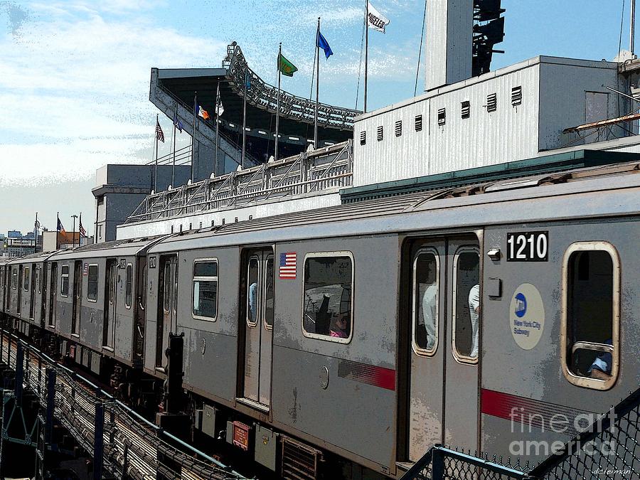 161 St - Yankee Stadium Art Print by David Leiman - Pixels