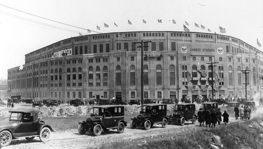 Yankee Stadium Opening Day 1923 Photograph by Transcendental Graphics