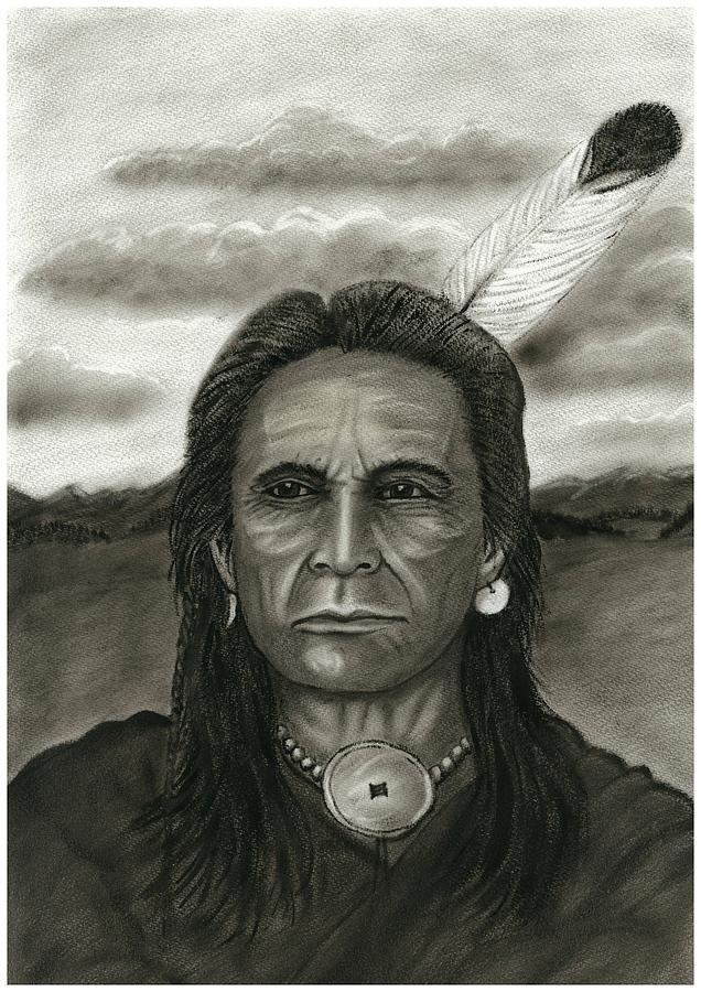 Native American Painting - Yankton Lakota by Ken Decker