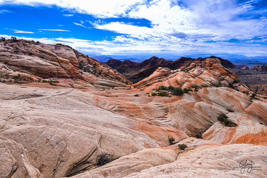 Yant Flats - Candy Cliffs 11 Photograph by Greig Huggins - Fine Art America