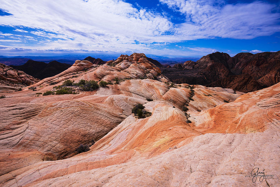 Yant Flats - Candy Cliffs 12 Photograph by Greig Huggins - Fine Art America