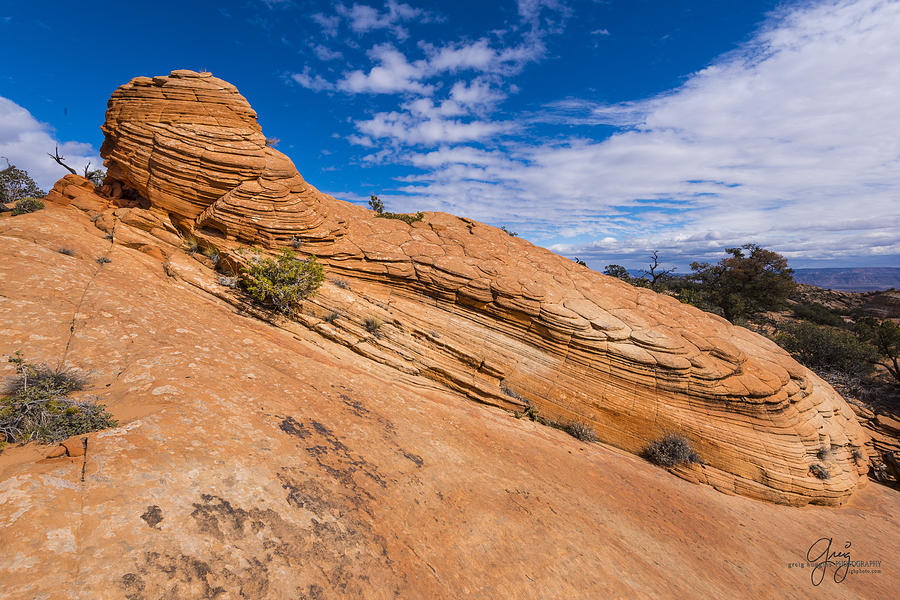 Yant Flats - Candy Cliffs 15 Photograph by Greig Huggins - Fine Art America