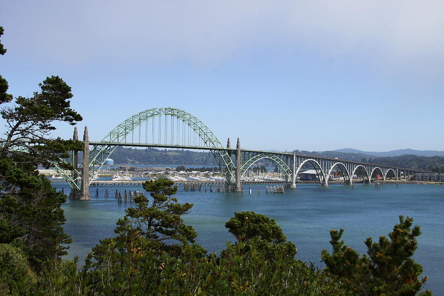 Yaquina Bay Bridge Photograph by Christiane Schulze Art And Photography
