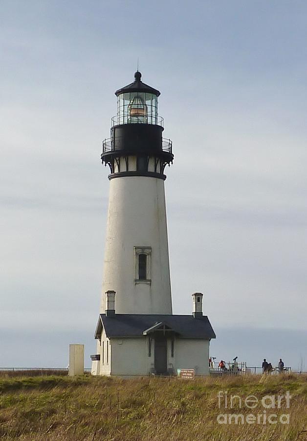 Yaquina Bay Lighthouse Photograph
