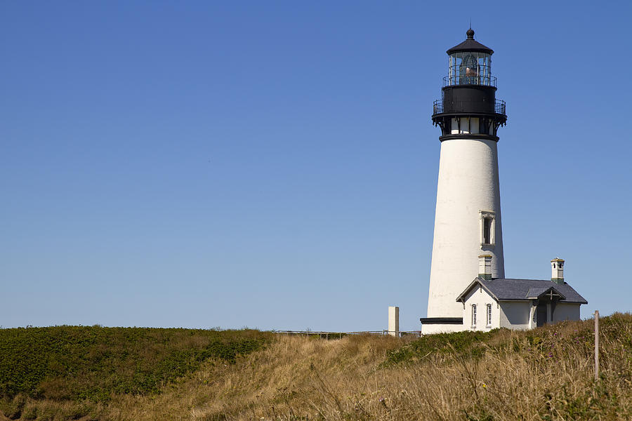 Yaquina Head Photograph - Yaquina Head Lighthouse 3 by David Gn Yaquina Head Photograph - Yaquina Head Lighthouse 3 by David Gn