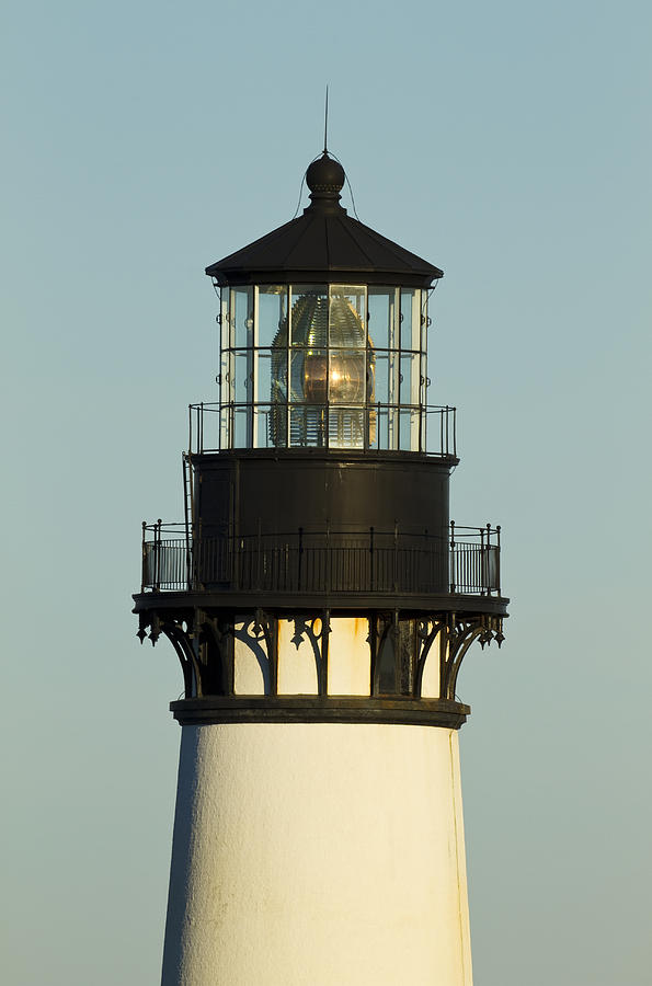 Architecture Photograph - Yaquina Head Lighthouse 4 A by John Brueske