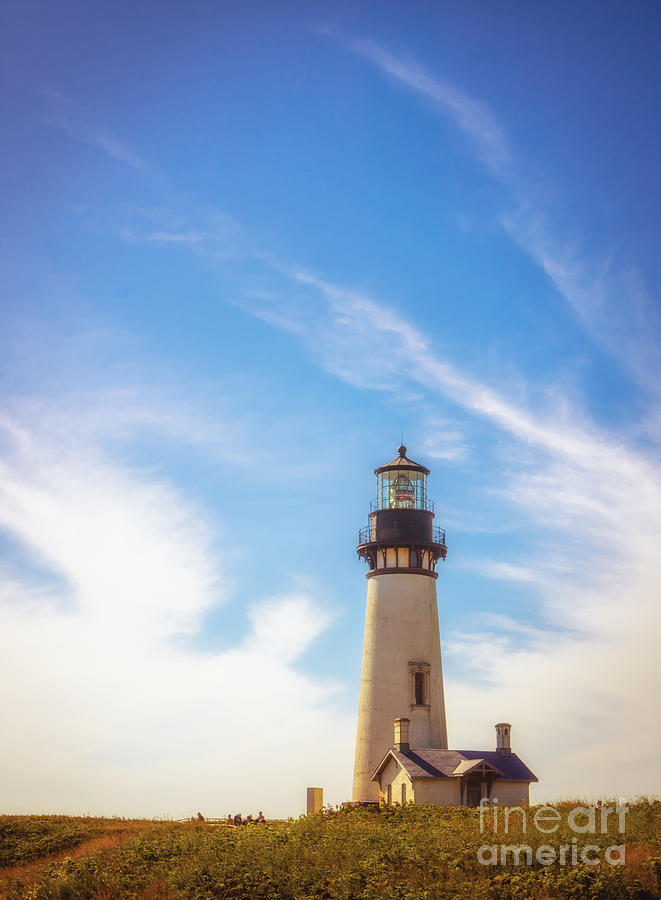Yaquina Head Lighthouse Photograph by Carrie Cole