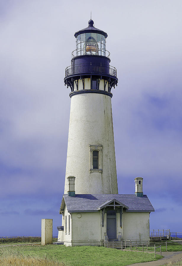 Yaquina Head Lighthouse Photograph by Dennis Bucklin