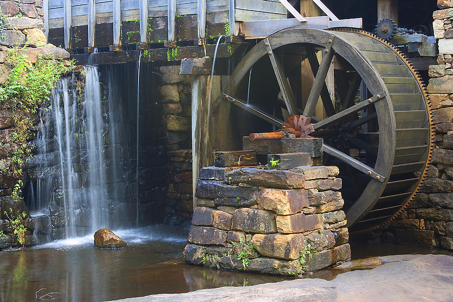 Nature Photograph - Yates Mill by Deb Fruscella