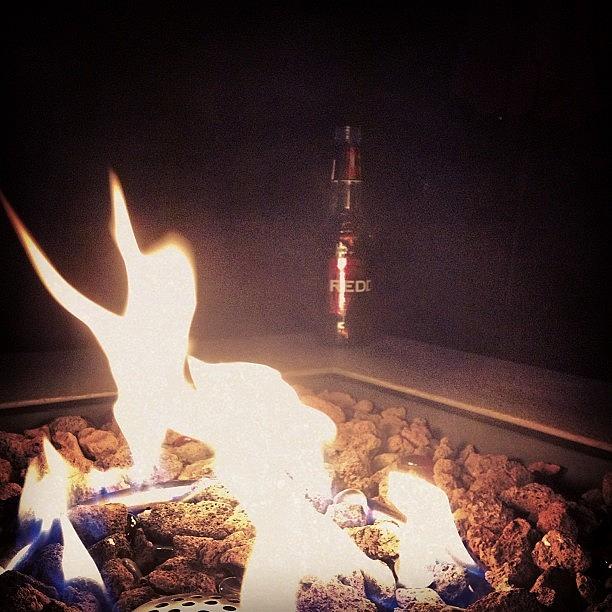 Yay For Backyard Firepits And Beer With Photograph by Hunter Wolfe