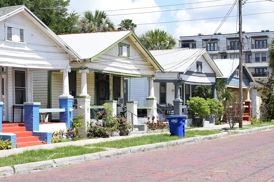 Ybor Bungalows Photograph by Mark Mitchell