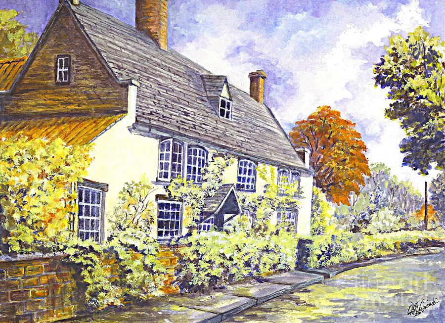 Ye Olde Country Inn Charm Painting by Carol Wisniewski