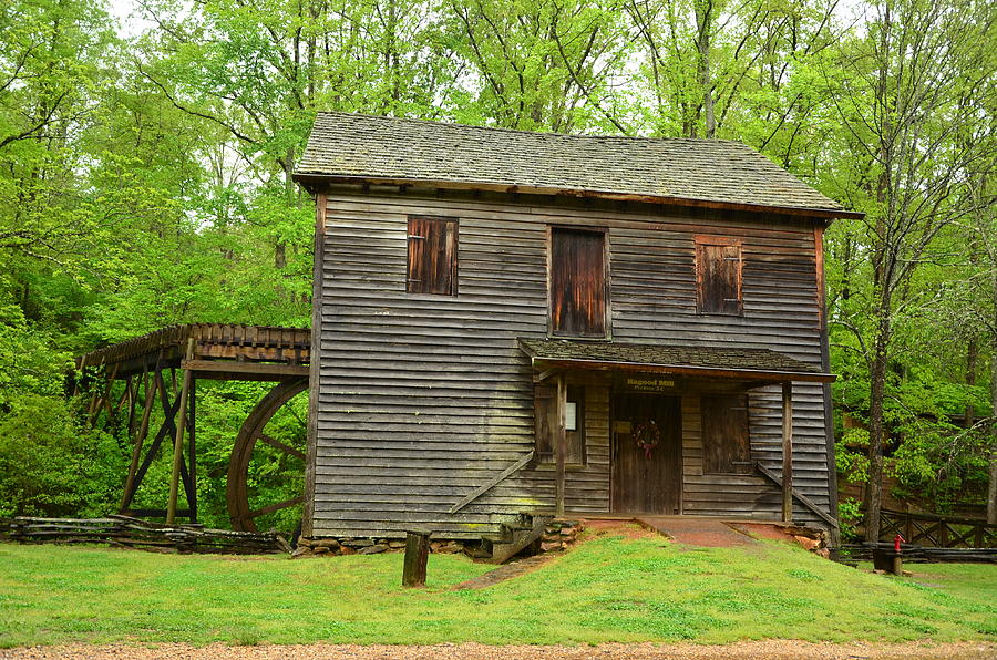 Ye Olde Grist Mill Photograph by Bob Sample