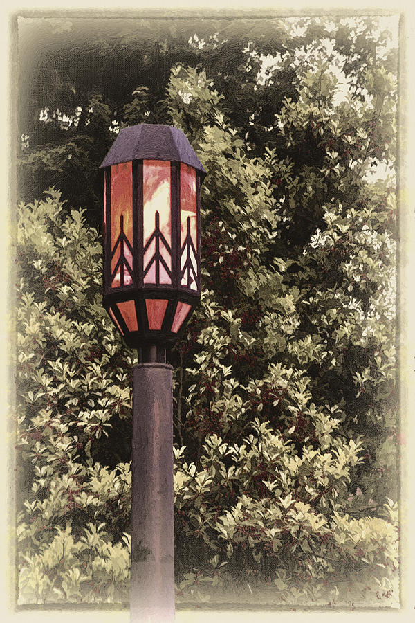 Ye Olde Street Lamp Photograph by John Haldane