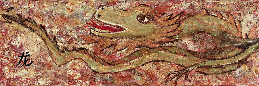 Dragon Painting - Year Of The Dragon 2 by Darice Machel McGuire