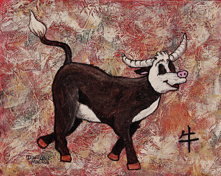 Year Of The OX Painting by Darice Machel McGuire