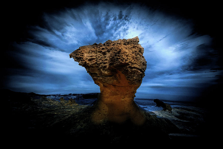 Yehliu Geological Park Rock Formation Photograph by Martin Hardman