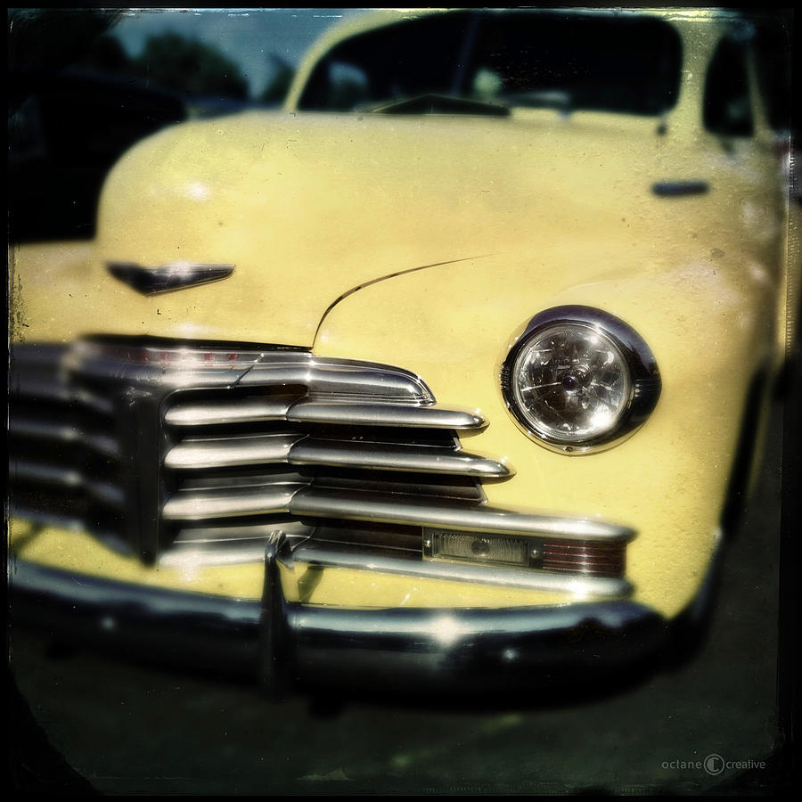 Yellow 47 Chevrolet Photograph by Tim Nyberg