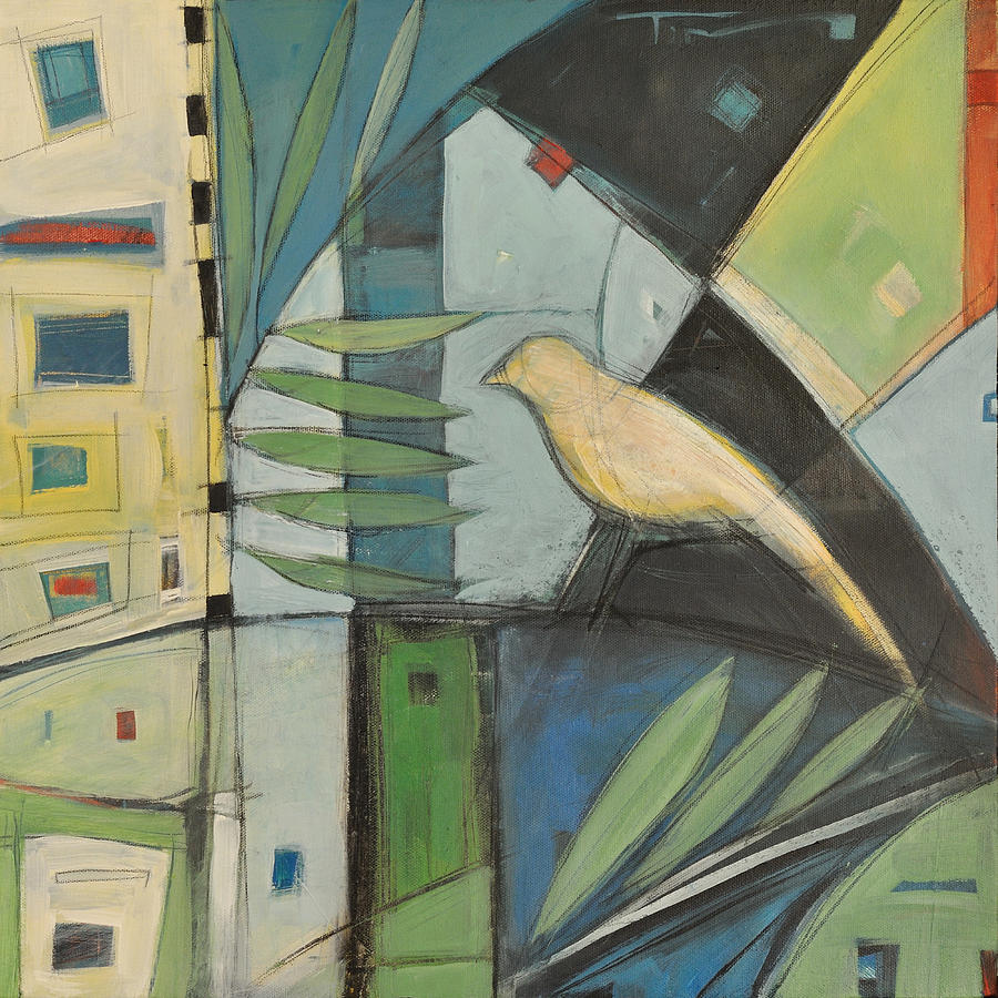 Yellow Bird No. 2 Painting by Tim Nyberg Yellow Bird No. 2 Painting by Tim Nyberg