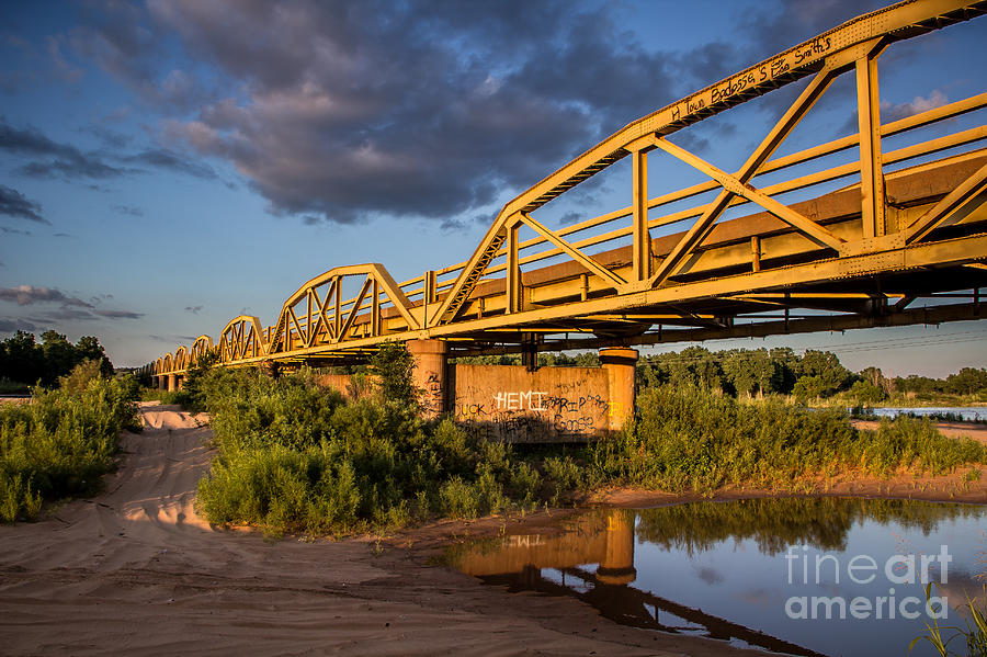 Yellow Bridge 1 Photograph by Jim McCain