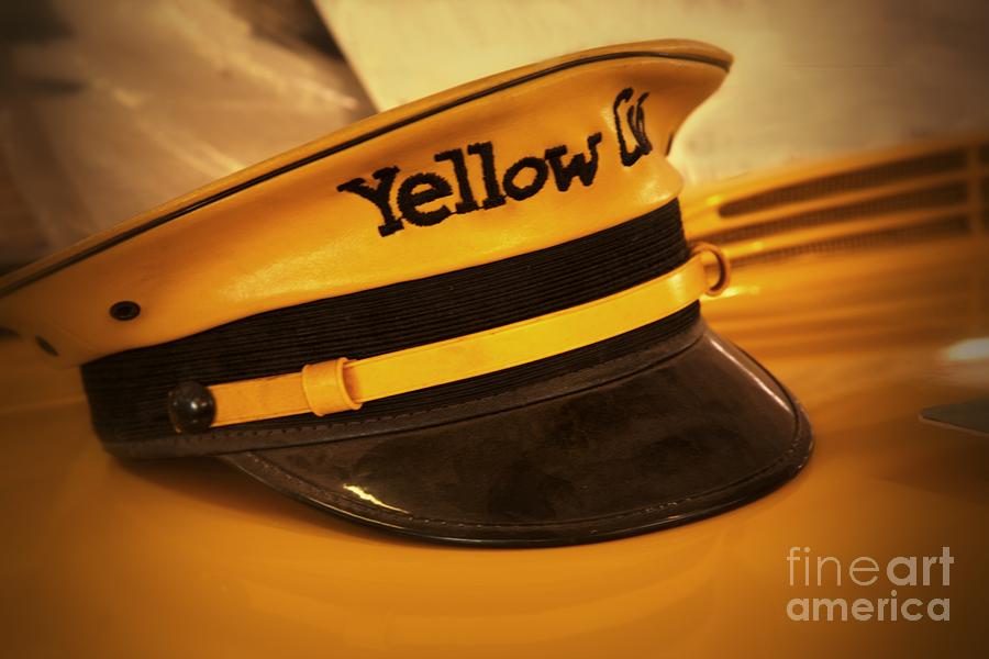 Yellow Cab Cap Photograph by Roxie Crouch