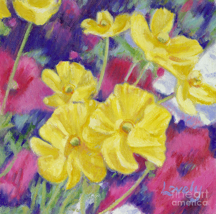 Yellow Painting by Candace Lovely