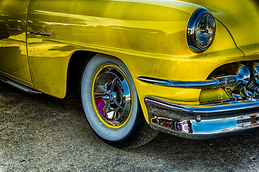 Yellow Car Photograph by Jay Stockhaus