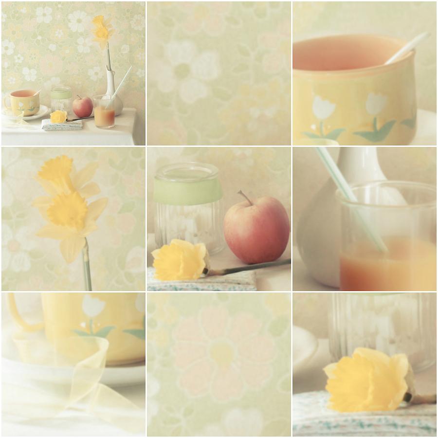 Still Life Photograph - Yellow Collection by Delphine Devos